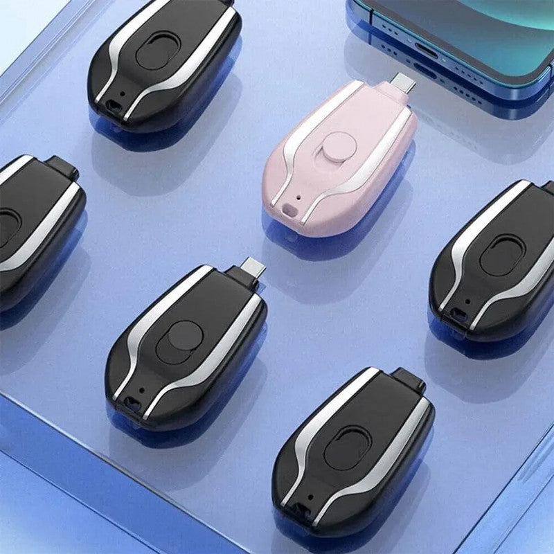 Batterie Externe Power Bank Porte Clé Lightning 1500mAh