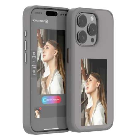Coque de Protection Écran E-Ink NFC pour iPhone – Personnalisation Instantanée et Photo Changeable