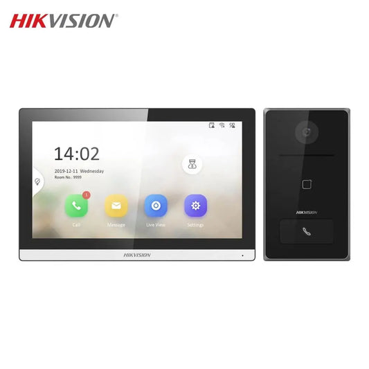 Interphone Vidéo Hikvision DS-KIS608-P IP Video Intercom Kit (PoE)